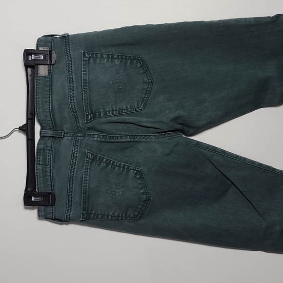 AG ADRIANO GOLDSCHMIED The Legging Ankle Super Skinny Green Jeans Size 28 R - Picture 14 of 16